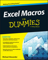 Excel Macros For Dummies (1119089344) cover image Excel Macros For Dummies (1119089344) cover image