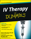 IV Therapy For Dummies (1118116445) cover image