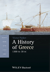 A History of Greece, 1300 to 30 BC (1405190345) cover image