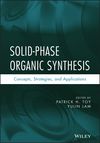 Solid-Phase Organic Synthesis: Concepts, Strategies, and Applications (0470599146) cover image