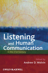 Listening and Human Communication in the 21st Century  (1405181648) cover image