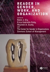 Reader in Gender, Work and Organization (1405102551) cover image