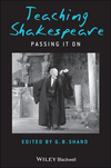 Teaching Shakespeare: Passing It On (1405140453) cover image