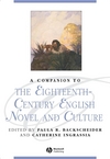 A Companion to the Eighteenth-Century English Novel and Culture (1405192453) cover image