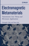 Electromagnetic Metamaterials: Transmission Line Theory and Microwave Applications (0471669857) cover image