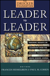 Leader to Leader: Enduring Insights on Leadership from the Drucker Foundation's Award-Winning Journal (1118193458) cover image