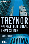 Treynor On Institutional Investing (047011875X) cover image