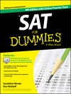 SAT For Dummies, with Online Practice, 9th Edition (111891175X) cover image SAT For Dummies, with Online Practice, 9th Edition (111891175X) cover image
