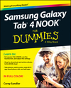 Samsung Galaxy Tab 4 NOOK For Dummies (1119008360) cover image Samsung Galaxy Tab 4 NOOK For Dummies (1119008360) cover image