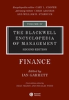 The Blackwell Encyclopedia of Management, Volume 4, Finance, 2nd Edition (1405118261) cover image