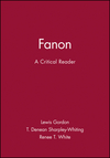 Fanon: A Critical Reader (1557868964) cover image