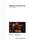 Semantics, 4th Edition (1118430166) cover image