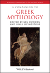 A Companion to Greek Mythology (1118785169) cover image