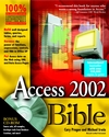 Access 2002 Bible (076453596X) cover image