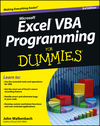 Excel VBA Programming For Dummies, 3rd Edition (1118490371) cover image Excel VBA Programming For Dummies, 3rd Edition (1118490371) cover image