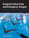 Surgical Critical Care and Emergency Surgery: Clinical Questions and Answers (1118274172) cover image