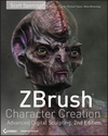 ZBrush Character Creation: Advanced Digital Sculpting, 2nd Edition (0470572574) cover image