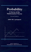 Probability: A Survey of the Mathematical Theory, 2nd Edition (0471154075) cover image