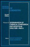 Physical Methods of Chemistry, Volume 6, Determination of Thermodynamic Properties, 2nd Edition (0471570877) cover image