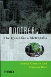 Montréal: The Quest for a Metropolis (0471949078) cover image