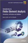 Introduction to Finite Element Analysis: Formulation, Verification and Validation (0470977280) cover image