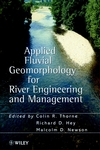 Applied Fluvial Geomorphology for River Engineering and Management (0471969680) cover image