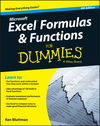 Excel Formulas and Functions For Dummies, 4th Edition (1119076781) cover image Excel Formulas and Functions For Dummies, 4th Edition (1119076781) cover image
