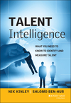 Talent Intelligence: What You Need to Know to Identify and Measure Talent (1118531183) cover image
