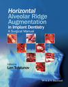 Horizontal Alveolar Ridge Augmentation in Implant Dentistry: A Surgical Manual (1119019885) cover image