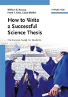 How to Write a Successful Science Thesis: The Concise Guide for Students (3527312986) cover image
