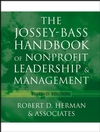 The Jossey-Bass Handbook of Nonprofit Leadership and Management, 2nd Edition (1118046587) cover image