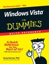 Windows Vista For Dummies Quick Reference Book Information