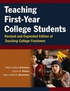 Teaching First-Year College Students, Revised and Expanded Edition of Teaching College Freshmen (0787964395) cover image