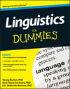 Linguistics For Dummies (1118091698) cover image Linguistics For Dummies (1118091698) cover image