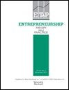 Entrepreneurship Theory and Practice