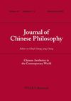 Journal of Chinese Philosophy