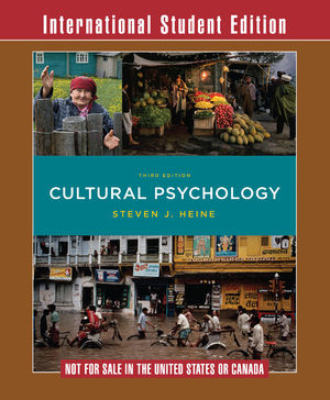 Cultural Psychology 3e International Student Edition