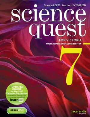 Science Quest 7 for Victoria Australian Curriculum Edition & eBookPLUS