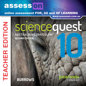 Assesson Science Quest 10 Australian Curriculum Edition Teacher Edition 2E (Online Purchase)
