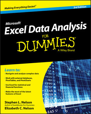 statistical analysis in excel for dummies 3rd edition