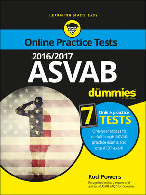 2016 2017 Asvab For Dummies With Online Practice Wiley