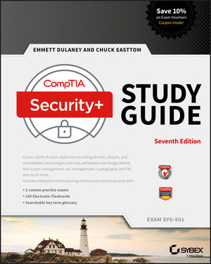 CompTIA Security+ Study Guide: Exam SY0-501, 7th Edition cover image