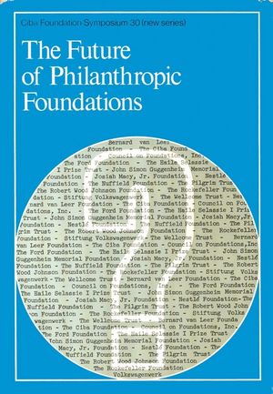 The Future of Philanthropic Foundations