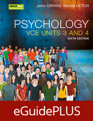 Psychology for the VCE Student UNITS 3&4 eGuidePlus (Online Purchase)