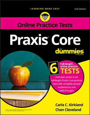 Praxis Core For Dummies with Online Practice Tests, 2nd Edition