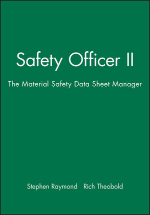 Safety Officer II: The Material Safety Data Sheet Manager, Mac
