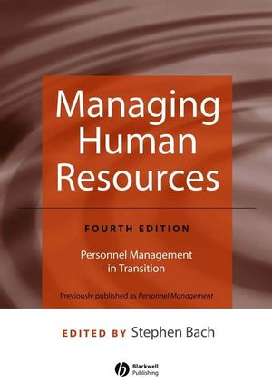 Managing Human Resources Personnel Management In Transition 4th Edition Wiley