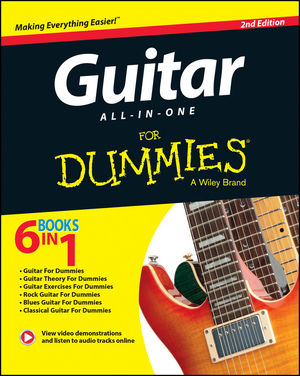 Guitar All In One For Dummies Book Online Video And Audio Instruction 2nd Edition Wiley