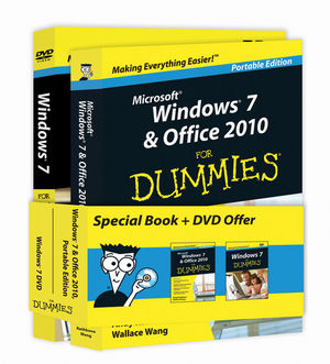 Windows 7 & Office 2010 For Dummies - Portable Edition + Windows 7 For Dummies DVD - Book + DVD Bundle