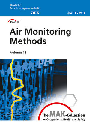 Air Monitoring Methods, Volume 13